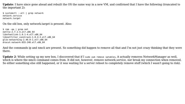 CentOS: How is it possible to reset all your network configuration? смотреть онлайн