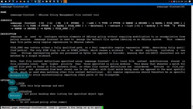 RHCSA | RHEL 8 | semanage fcontext doc смотреть онлайн
