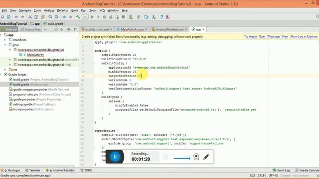 Failed to resolve com.android.supportappcompat-v727.+ error in android studio смотреть онлайн