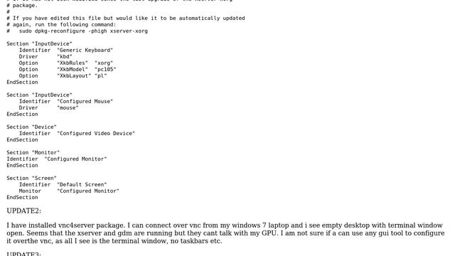 Xorg server won't start after fresh install of Debian 5.04, screen goes blank (Intel Atom... смотреть онлайн