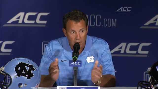 UNC coach Larry Fedora смотреть онлайн