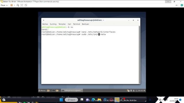 TUGAS ASJ Static IP dan Web Server dalam Debian смотреть онлайн