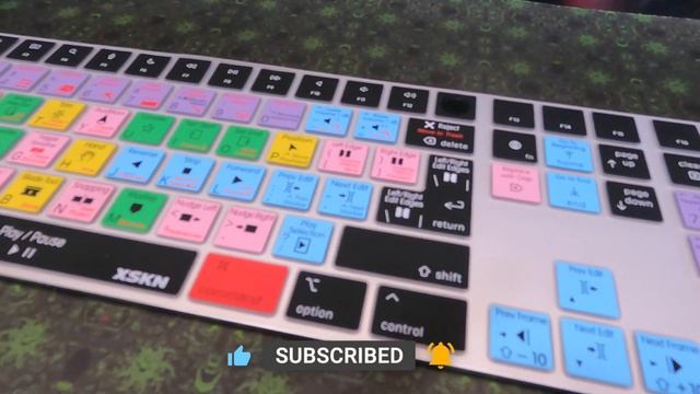 XSKN Final Cut Pro Keyboard Cover for iMac M1 смотреть онлайн