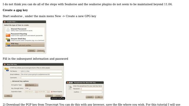 Ubuntu: How do I verify the PGP downloaded signature of the TrueCrypt setup file with Seahorse? смотреть онлайн