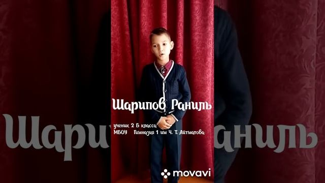 Шарипов Раниль, 2 б класс, МБОУ Гимназия №1 имени Ч.Т. Айтматова п.г.т. Кукмор смотреть онлайн