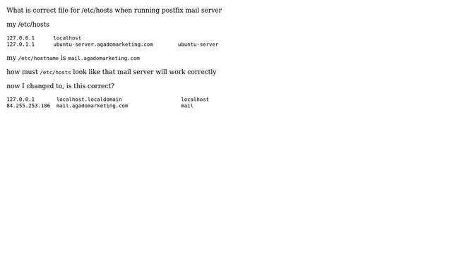 DevOps & SysAdmins: postfix and /etc/hosts file (2 Solutions!!) смотреть онлайн