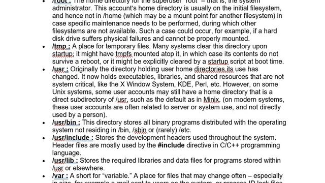 RTOS -UNIX KERNEL-UNIT 5-FILE SYSTEM смотреть онлайн