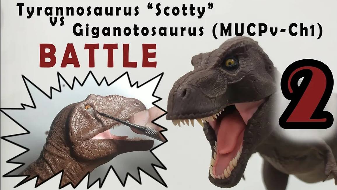 Тираннозавр против Гиганотозавра часть 2 смотреть онлайн