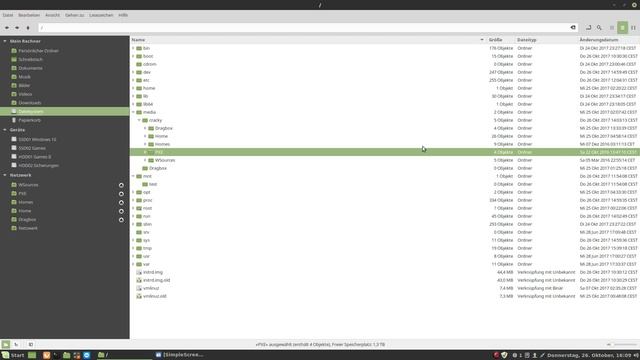 Linux Mint 18.2 #02 Verzeichnisstruktur смотреть онлайн
