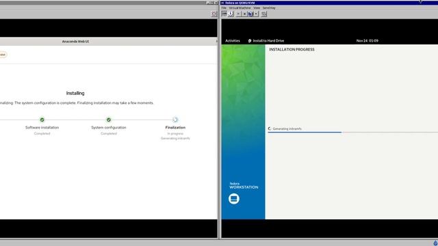 Fedora 37 - Anaconda vs Anaconda Web смотреть онлайн