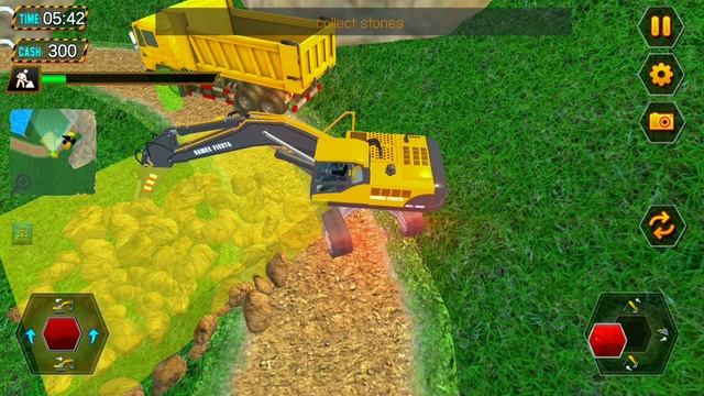 Heavy Excavator Simulator - Construction Mega Machine - Android Gameplay смотреть онлайн