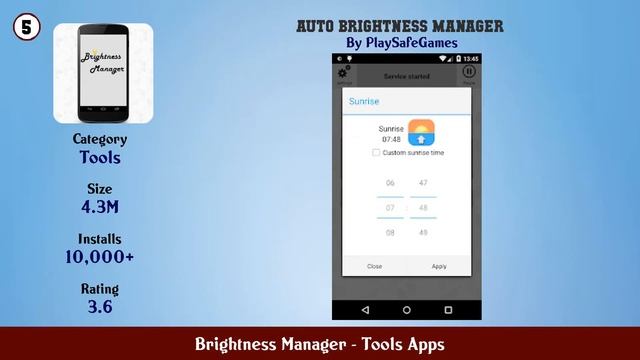 Top 10 Brightness Manager Android Apps смотреть онлайн