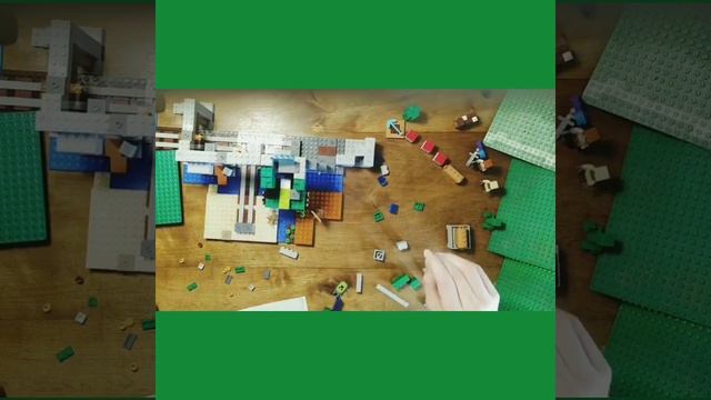 Lego Minecraft - Présentation et Build "La mine du creeper": set 21155 смотреть онлайн