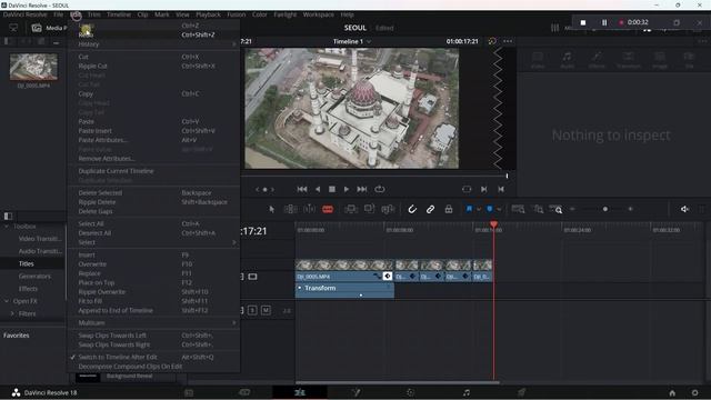 EASY WAYS TO CUT FILE FASTERS USING DAVINCI RESOLVE 18 смотреть онлайн