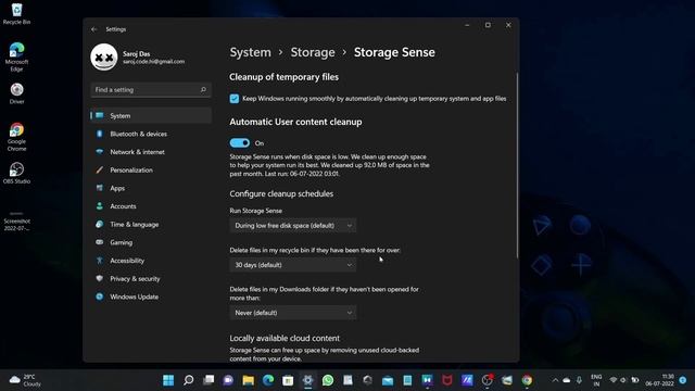 How to work storage sense in windows 11 смотреть онлайн