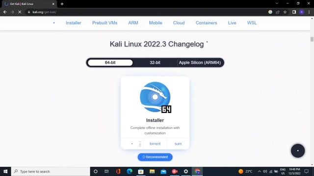 How To Download Kali Linux ISO File //How to Install Kali Linux 2022.3 Version смотреть онлайн