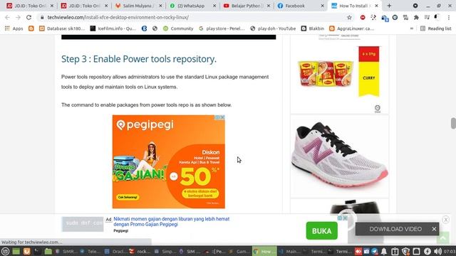 Cara Instalasi Desktop XFCE di Rocky Linux 8.4 смотреть онлайн
