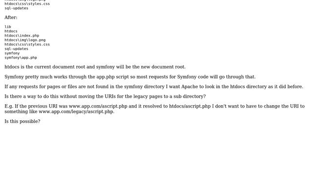 Conditionally serving files from a directory outside of the document root with Apache2 смотреть онлайн