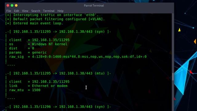 آموزش ابزار P0f یا Passive OS Fingerprinting смотреть онлайн