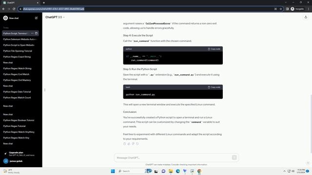 python script to open terminal and run command linux смотреть онлайн
