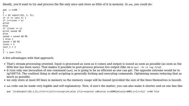 Unix & Linux: Print statistics of a text file (4 Solutions!!) смотреть онлайн