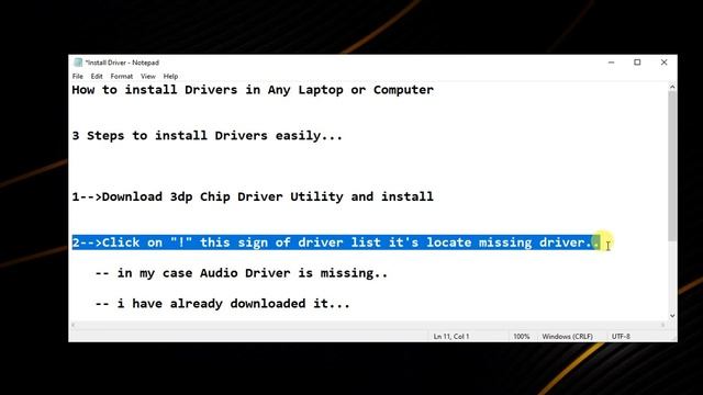 How To Download And Install Drivers For All Laptop / Pcs | 3DP Chip [Hindi / Urdu] смотреть онлайн