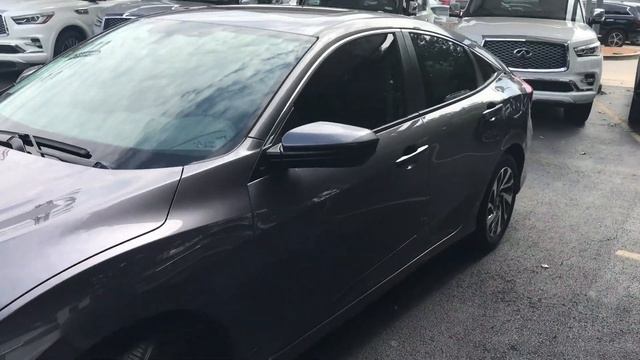 2017 Honda Civic EX GRAY HE078506 смотреть онлайн