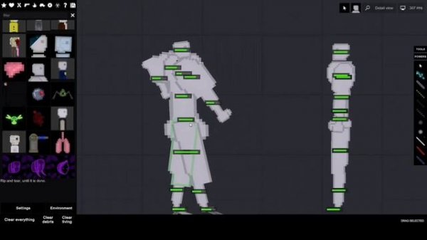 Забагованая игра - people playground