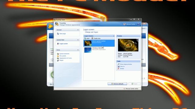 how to change your login screen on windows 7 and vista смотреть онлайн