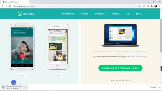 HOW TO DOWNLOAD WHATSAPP ON PC смотреть онлайн