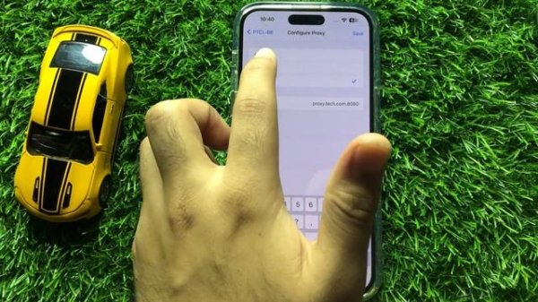 iPhone 15/Pro/Plus Set Proxy Server Configuration
