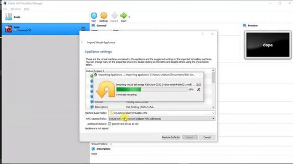 How to install KALI LINUX in Virtual box easy step