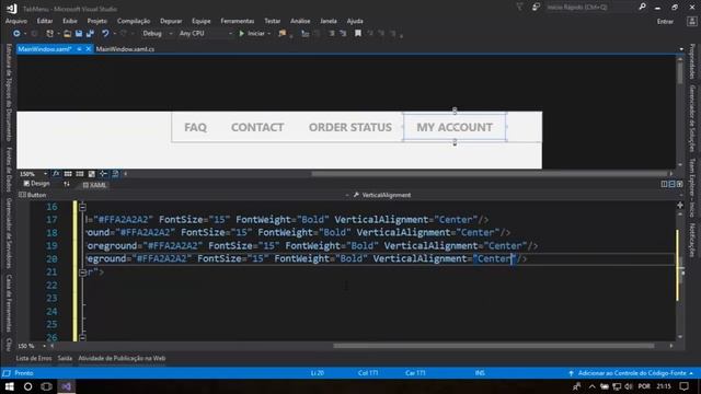 C# WPF Material Design UI: Tab Menu смотреть онлайн