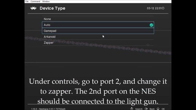 Retroarch: Nes Emulator Mouse as Zapper смотреть онлайн