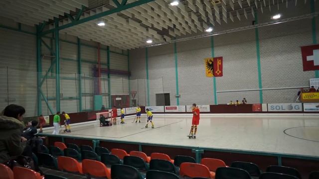 Genève - Montreux Rink Hockey junior B 16.12.2012 part 1 смотреть онлайн