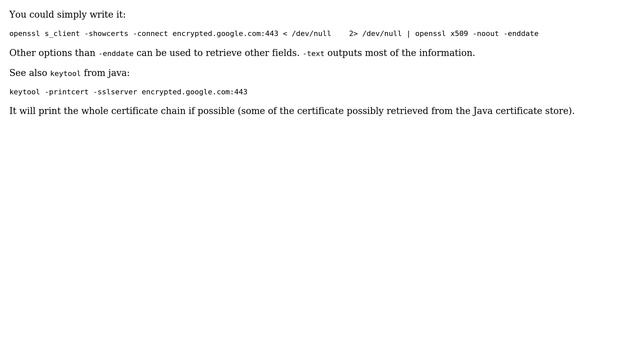 Unix & Linux: How to get server's ssl certificate in a human readable form? (2 Solutions!!) смотреть онлайн