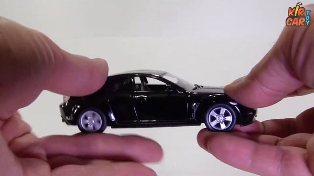 Toy Car unboxing Mazda RX-8. Video for kids. Kir Car Toy смотреть онлайн