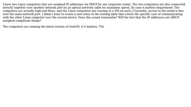DevOps & SysAdmins: Route traffic between two Linux PCs with DHCP-assigned addresses смотреть онлайн