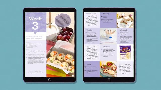 One Handed Cooks FREE 4 Week Lunch Meal Planner смотреть онлайн