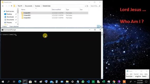 How to Delete File and Folder in CMD Windows 7/8/10 смотреть онлайн