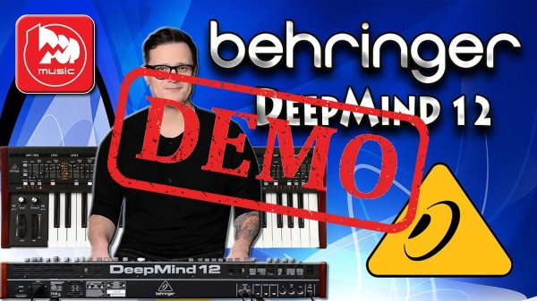 Синтезатор BEHRINGER DEEPMIND 12 - демонстрация звучания