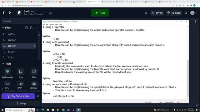6 Linux Tips to Empty File without Removing in Linux (தமிழில்) смотреть онлайн
