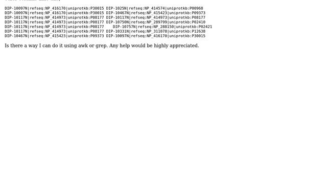 Unix & Linux: Comapring columns in 2 files and printing the values that differ смотреть онлайн