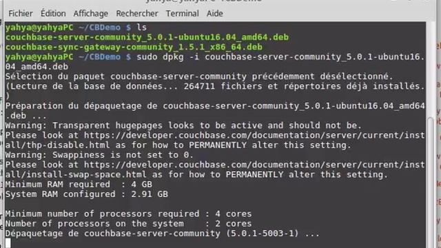 etape2: installer couchbase server смотреть онлайн