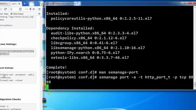 RHCE-7 : Create a virtual host part #02 смотреть онлайн