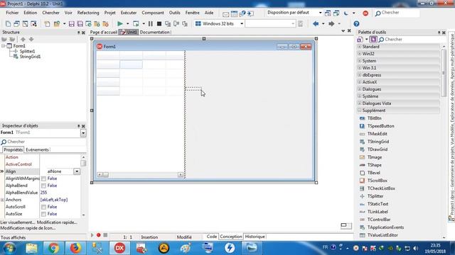 Delphi 21 Splitter / 1 resize object смотреть онлайн