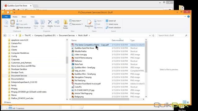 Quik File Share - How to upload documents to your network from anywhere! смотреть онлайн