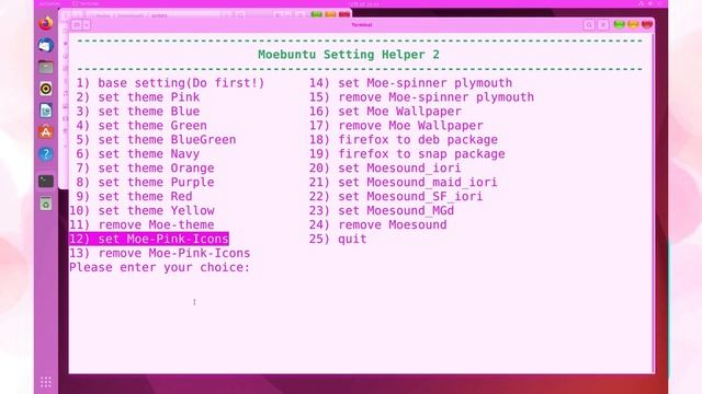 kawaii UBUNTU Moebuntu Setting Helper 2 #2 Special Image Explanetion смотреть онлайн
