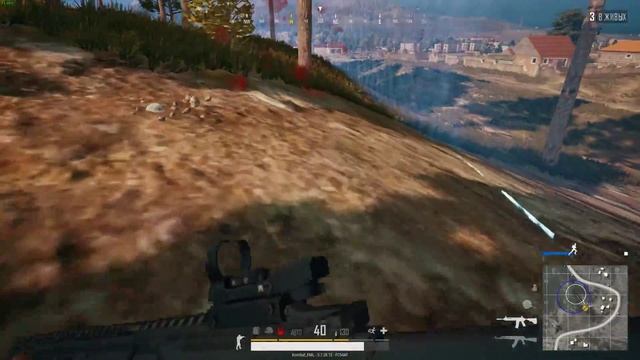 PLAYERUNKNOWN'S BATTLEGROUNDS: Конец матча | Снято с помощью GeForce смотреть онлайн