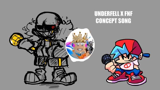 Vs Underfell x FNF Concept Song But Extended смотреть онлайн